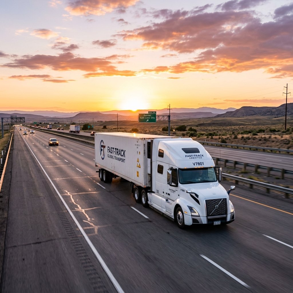 Transport Highway Truck